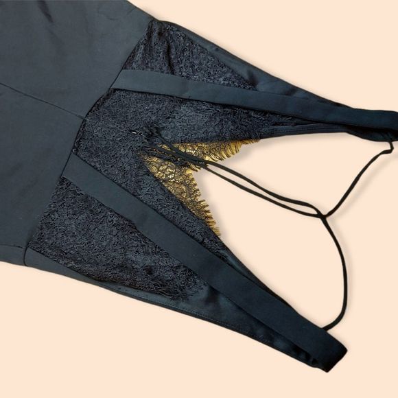 Zara Black Mini Dress Medium - Picture 8 of 11